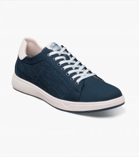 Florsheim Heist Knit Lace to Toe Sneaker - Navy