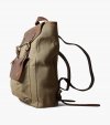 Florsheim Orazio Canvas/Leather Backpack - Green