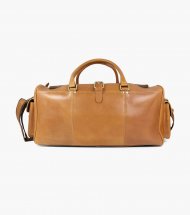 Florsheim Candemir Genuine Leather Travel Bag - Cognac