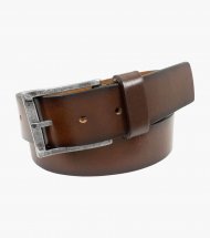 Florsheim Albert Genuine Leather Belt - Brown / Cherry
