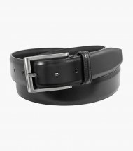 Florsheim Carmine Genuine Leather Belt - Black