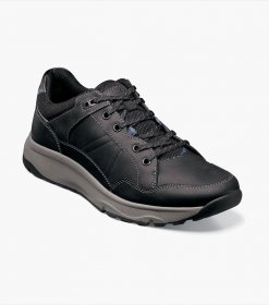 Florsheim Tread Lite Moc Toe Lace Up Sneaker - Black CH