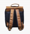 Florsheim Deigo Canvas/Leather Backpack - Blue