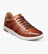 Florsheim Crossover Lace To Toe Sneaker - Cognac